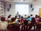 8月6日，张培基先生在文艺俱乐部举办摄影知识系列讲座